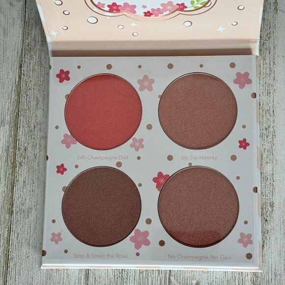 Beauty Bakerie Cotton Candy Champagne Blush highlighter Palette NEW NIP - Picture 3 of 6